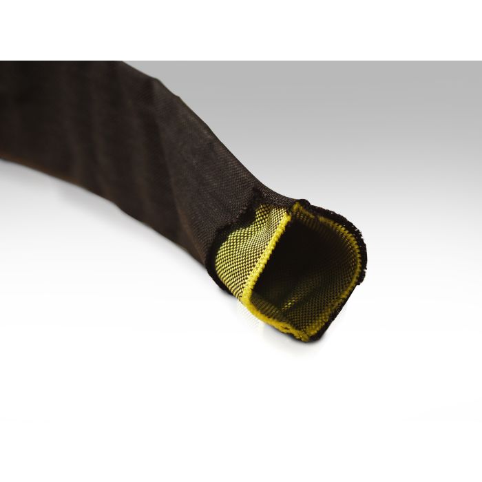 Burst Protection Sleeve for 3 inch Diameter Hose, 25 feet long, Made from  1050 Denier Ballistic Nylon